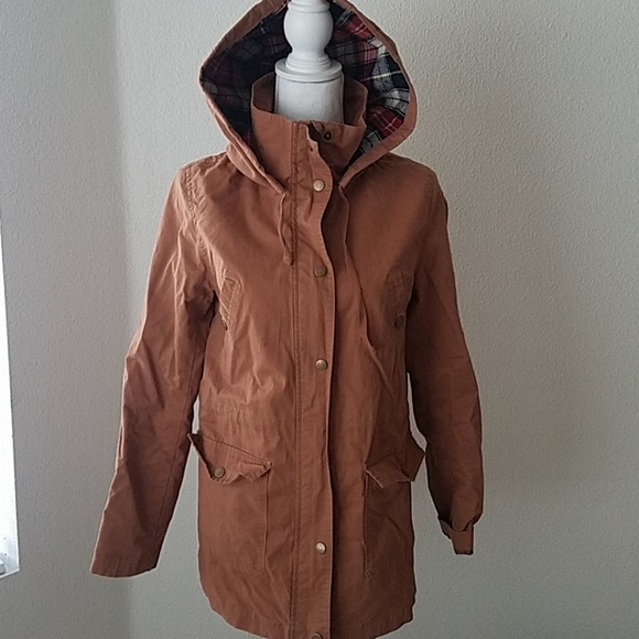 Jackets & Blazers - Love Tree Brown Hooded Jacket